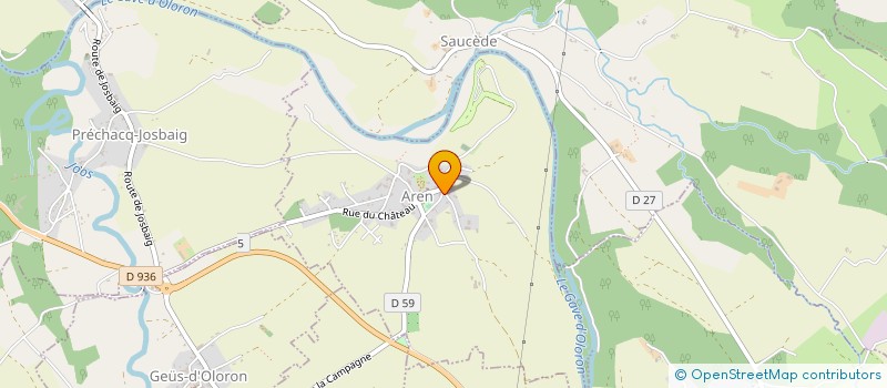 localisation de l'entreprise MONSIEUR ALAIN GUICHARNAUD  ORIN