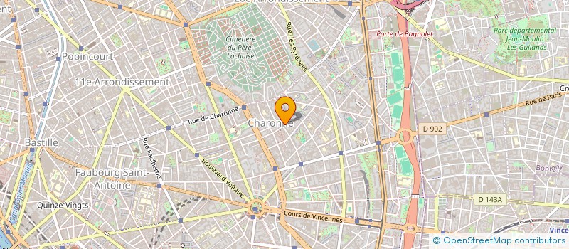 localisation de l'entreprise MONSIEUR ALAIN GUIHEUX  PARIS