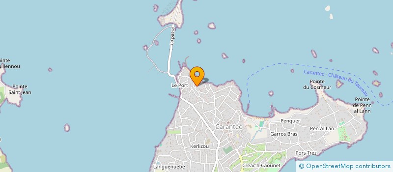 localisation de l'entreprise MONSIEUR ALAIN GUIHO  CARANTEC