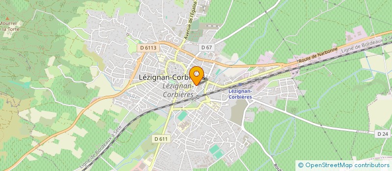 localisation de l'entreprise MONSIEUR ALAIN GUILHEM à LEZIGNAN-CORBIERES