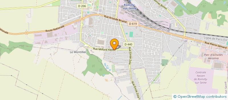 localisation de l'entreprise MONSIEUR ALAIN GUILLEMIN à ROMILLY-SUR-SEINE