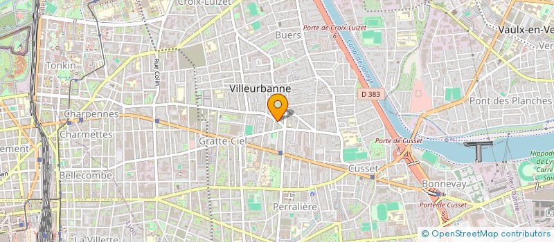 localisation de l'entreprise MONSIEUR ALAIN GUILLEUX à VILLEURBANNE