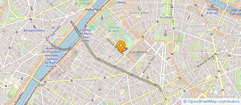 localisation de l'entreprise MONSIEUR ALAIN GUILLOIS  PARIS