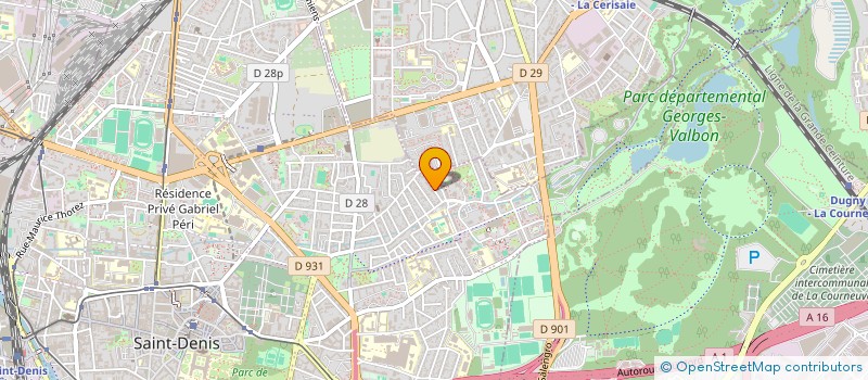 localisation de l'entreprise MONSIEUR ALAIN GUILLON à SAINT-DENIS