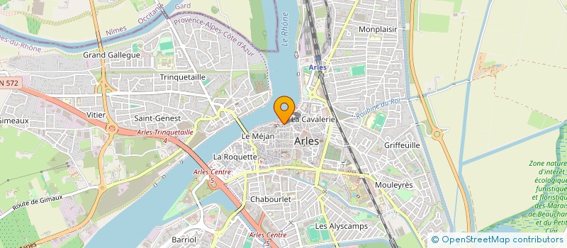 localisation de l'entreprise MONSIEUR ALAIN GUILLOT  ARLES