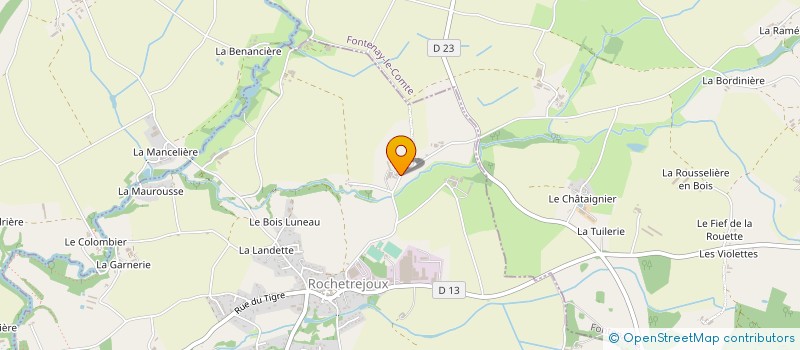 localisation de l'entreprise MONSIEUR ALAIN GUILLOTEAU à LE BOUPERE