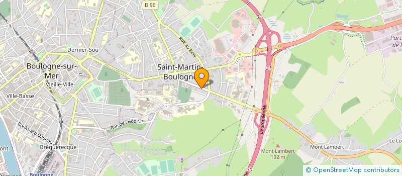 localisation de l'entreprise MONSIEUR ALAIN GUINAMARD à SAINT-MARTIN-BOULOGNE