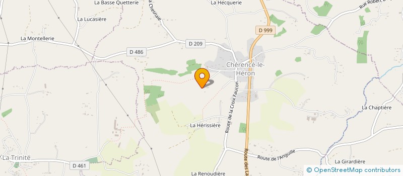 localisation de l'entreprise MONSIEUR ALAIN GUIOT à CHERENCE-LE-HERON