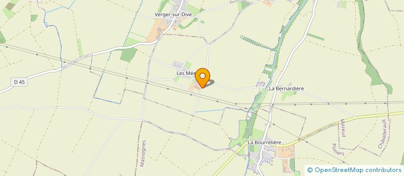 localisation de l'entreprise MONSIEUR ALAIN GUITTON  LA GRIMAUDIERE