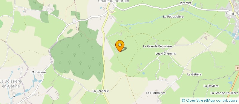 localisation de l'entreprise MONSIEUR ALAIN GUITTON  VOUHE