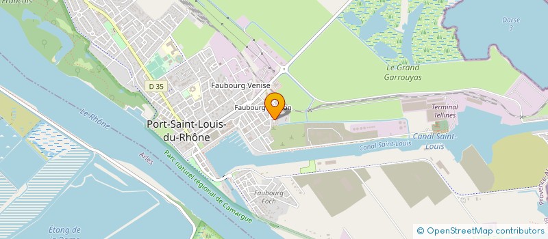 localisation de l'entreprise MONSIEUR ALAIN GUIZARD à PORT-SAINT-LOUIS-DU-RHONE