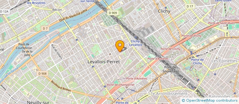 localisation de l'entreprise MONSIEUR ALAIN GUIZARD  LEVALLOIS-PERRET