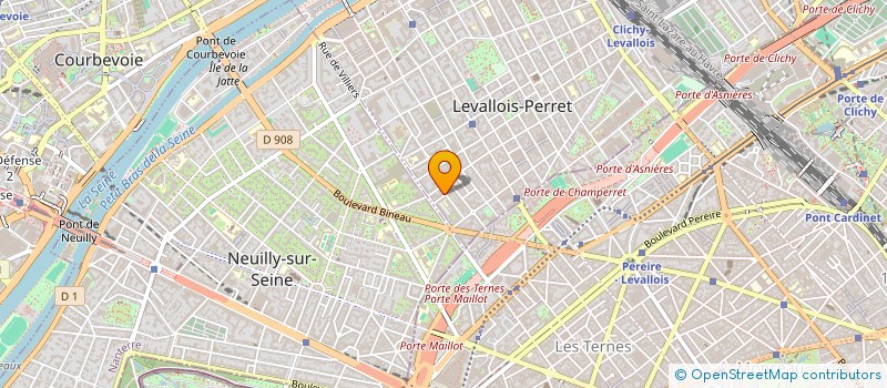 localisation de l'entreprise MONSIEUR ALAIN GUY à LEVALLOIS-PERRET