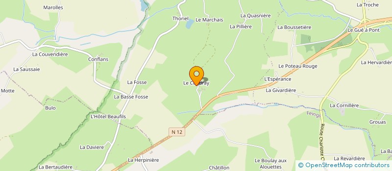 localisation de l'entreprise MONSIEUR ALAIN GUY à TOUROUVRE AU PERCHE