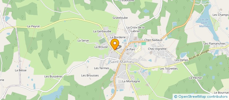 localisation de l'entreprise MONSIEUR ALAIN GUYARD à SAINT-MATHIEU