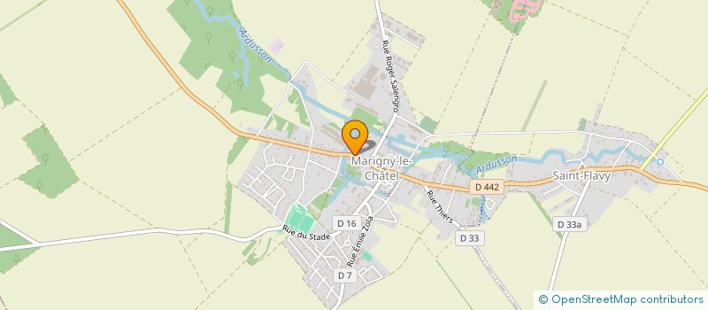 localisation de l'entreprise MONSIEUR ALAIN GUYARD à MARIGNY-LE-CHATEL