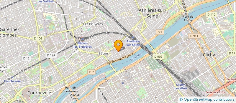 localisation de l'entreprise MONSIEUR ALAIN HABIF à COURBEVOIE