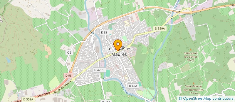 localisation de l'entreprise MONSIEUR ALAIN HACHEM à LA LONDE-LES-MAURES