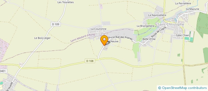 localisation de l'entreprise MONSIEUR ALAIN HALBOUT à SAINT-CHRISTOPHE