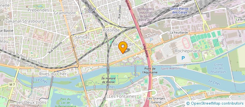 localisation de l'entreprise MONSIEUR ALAIN HARRAULT  TOURS