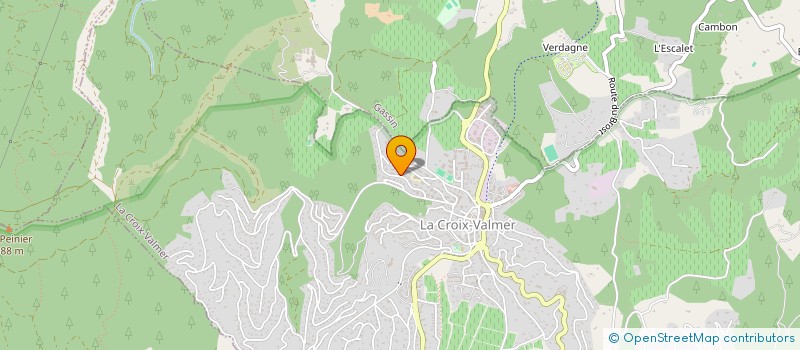 localisation de l'entreprise MONSIEUR ALAIN HAUCHART à LA CROIX-VALMER