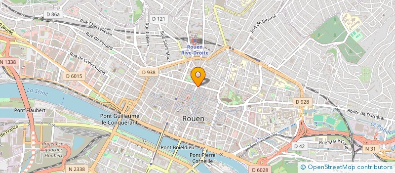 localisation de l'entreprise MONSIEUR ALAIN HAUDRECHY  ROUEN