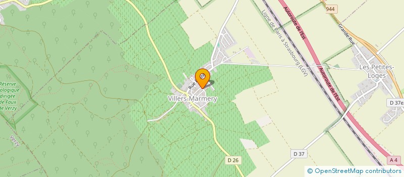 localisation de l'entreprise MONSIEUR ALAIN HAUTEM  VILLERS-MARMERY
