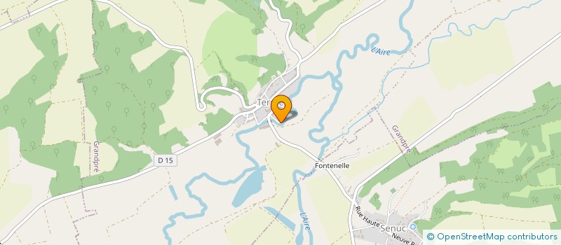 localisation de l'entreprise MONSIEUR ALAIN HAYOT  OLIZY-PRIMAT