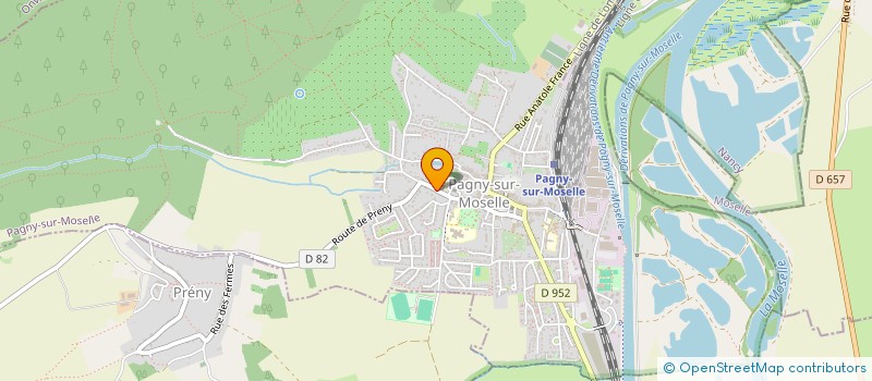 localisation de l'entreprise MONSIEUR ALAIN HAZOTTE à PAGNY-SUR-MOSELLE