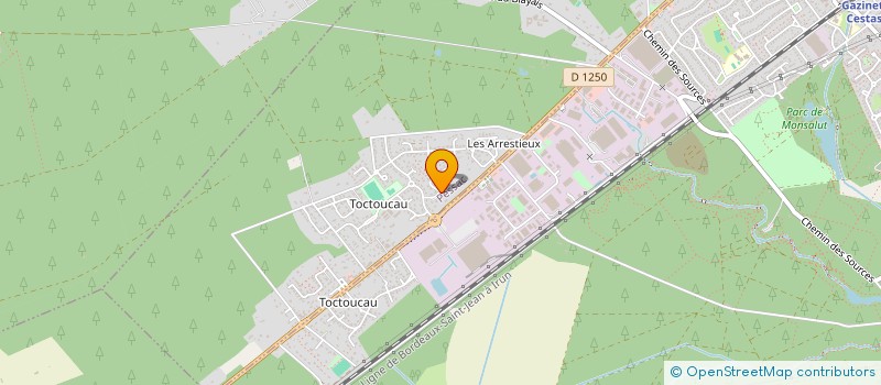 localisation de l'entreprise MONSIEUR ALAIN HEGOBURU à PESSAC