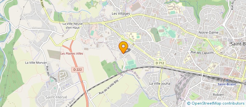 localisation de l'entreprise MONSIEUR ALAIN HELARY à SAINT-BRIEUC