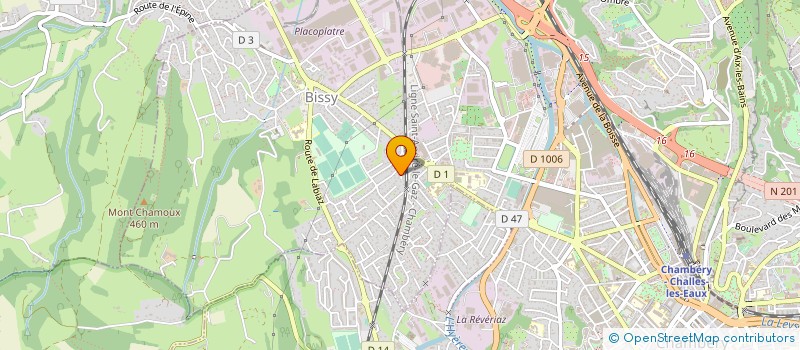 localisation de l'entreprise MONSIEUR ALAIN HENAUX  CHAMBERY