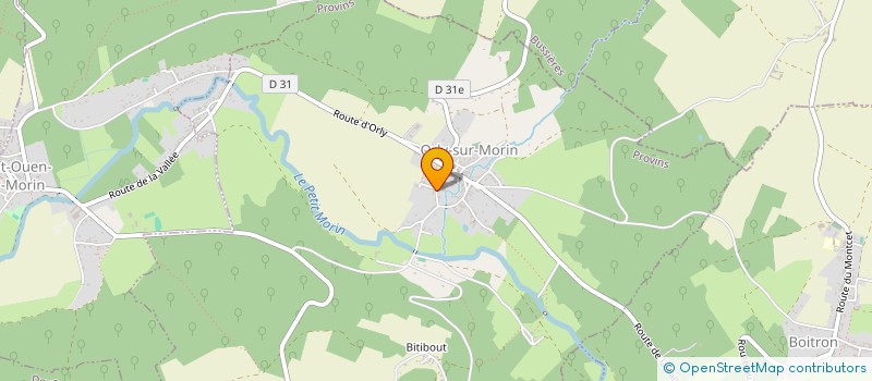 localisation de l'entreprise MONSIEUR ALAIN HENNEPEAUX  ORLY-SUR-MORIN