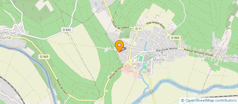 localisation de l'entreprise MONSIEUR ALAIN HENNEQUIN  CHARLY-SUR-MARNE