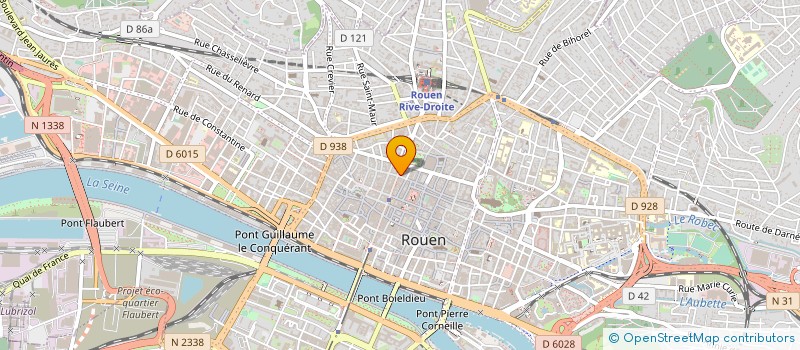 localisation de l'entreprise MONSIEUR ALAIN HENRY à ROUEN