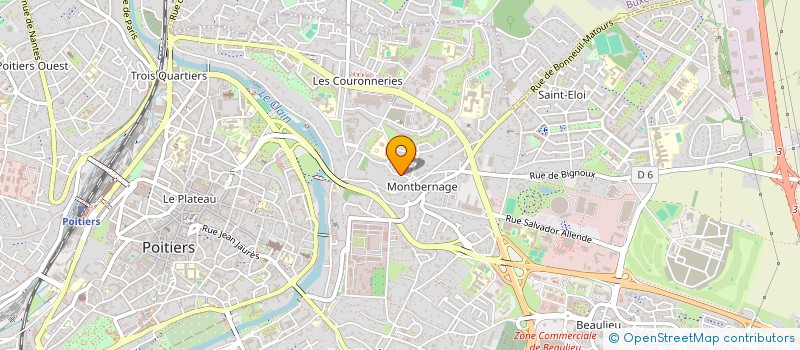 localisation de l'entreprise MONSIEUR ALAIN HERBIN à POITIERS