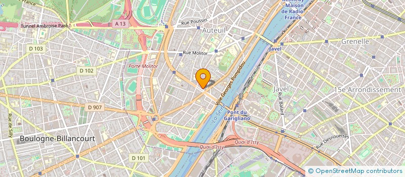 localisation de l'entreprise MONSIEUR ALAIN HERDAN  PARIS