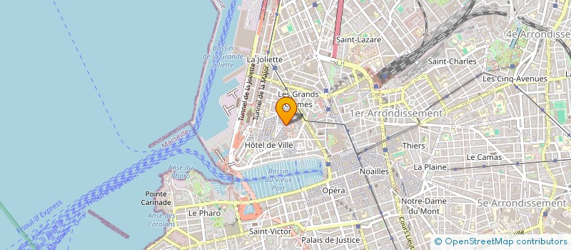 localisation de l'entreprise MONSIEUR ALAIN HERMAND à MARSEILLE