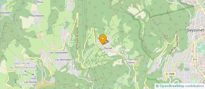 localisation de l'entreprise MONSIEUR ALAIN HERRAULT  SEYSSINET-PARISET