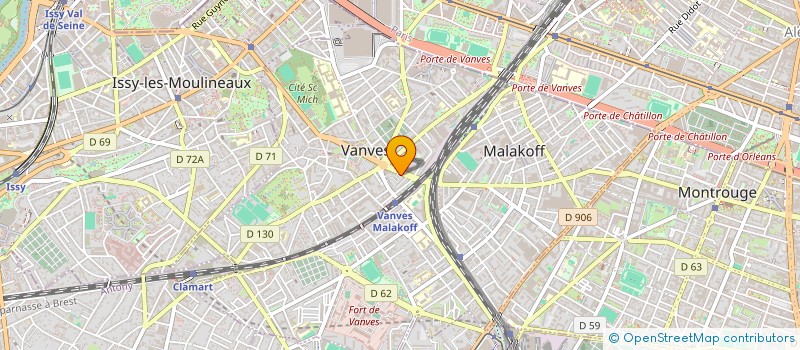 localisation de l'entreprise MONSIEUR ALAIN HERSCOVICI à VANVES