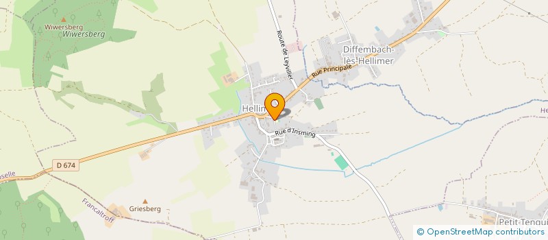 localisation de l'entreprise MONSIEUR ALAIN HERTZOCH  MAXSTADT