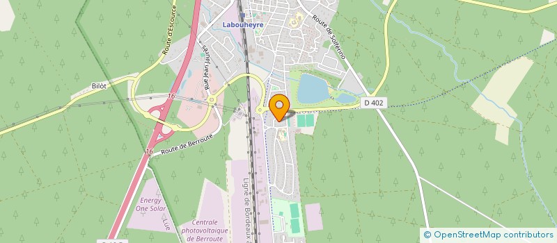 localisation de l'entreprise MONSIEUR ALAIN HERVE  LABOUHEYRE