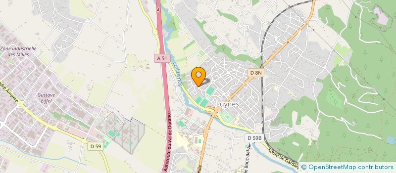 localisation de l'entreprise MONSIEUR ALAIN HERVOUET  AIX-EN-PROVENCE