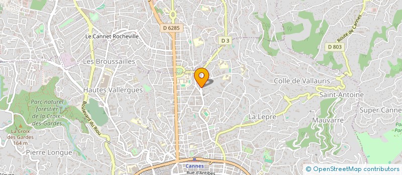 localisation de l'entreprise MONSIEUR ALAIN HESKAMP à CANNES