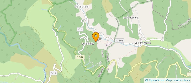 localisation de l'entreprise MONSIEUR ALAIN HEUDHUIN  BASSURELS