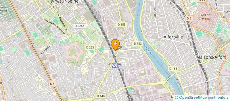 localisation de l'entreprise MONSIEUR ALAIN HEURTIER à VITRY-SUR-SEINE