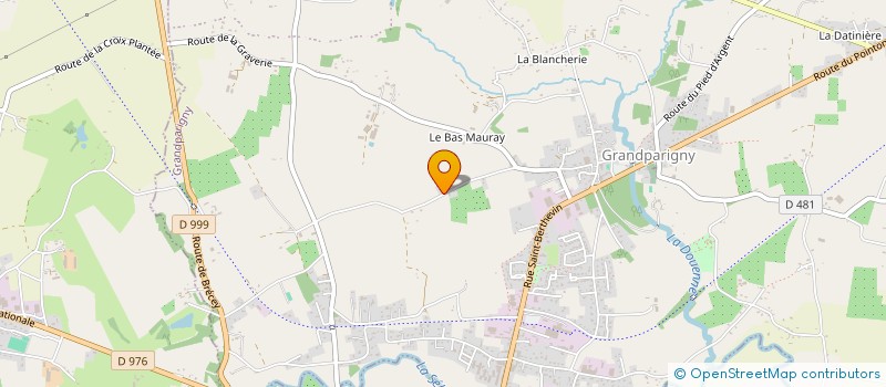 localisation de l'entreprise MONSIEUR ALAIN HIERLE à GRANDPARIGNY
