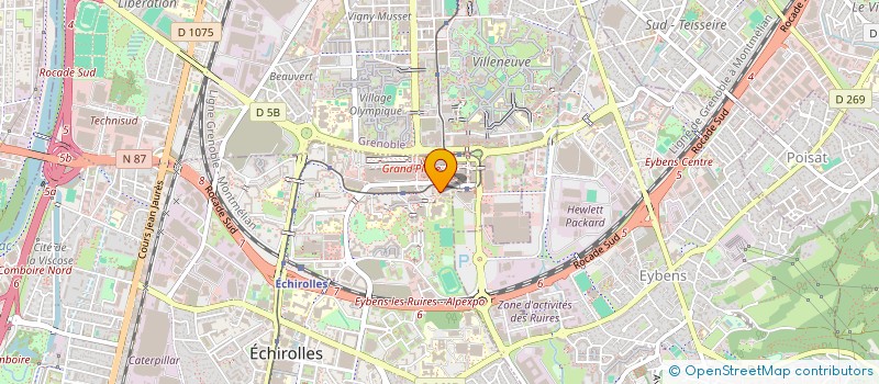 localisation de l'entreprise MONSIEUR ALAIN HILAIRE à ECHIROLLES