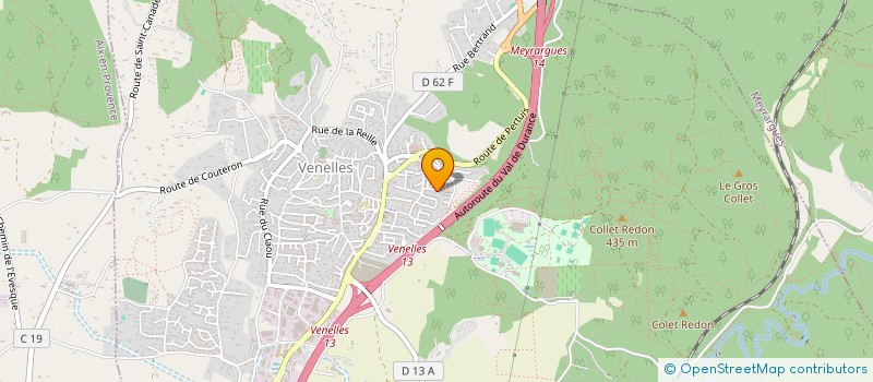 localisation de l'entreprise MONSIEUR ALAIN HITIE  VENELLES