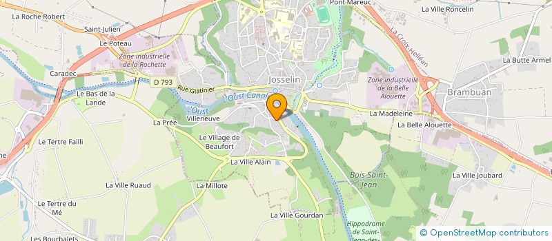 localisation de l'entreprise MONSIEUR ALAIN HIVERT à PLEUGRIFFET